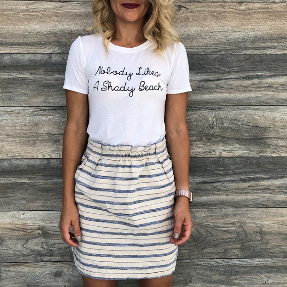 J. Crew Dresses & Skirts - J. Crew Charter Linen Cotton Skirt